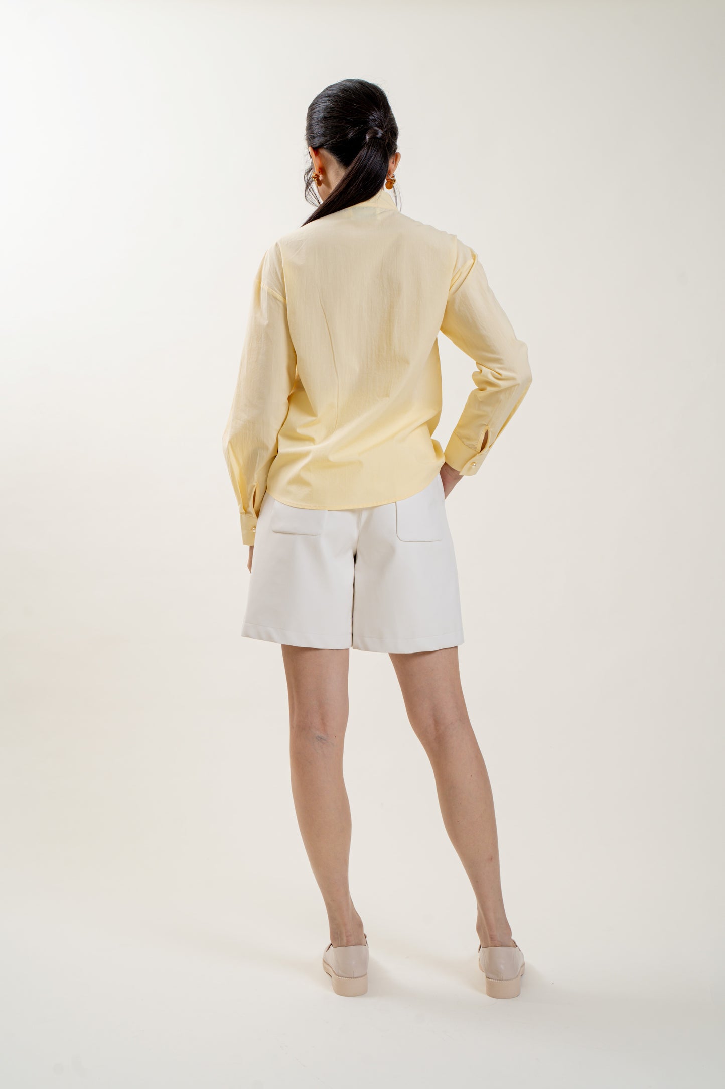 Bow Time Top (Light Yellow)