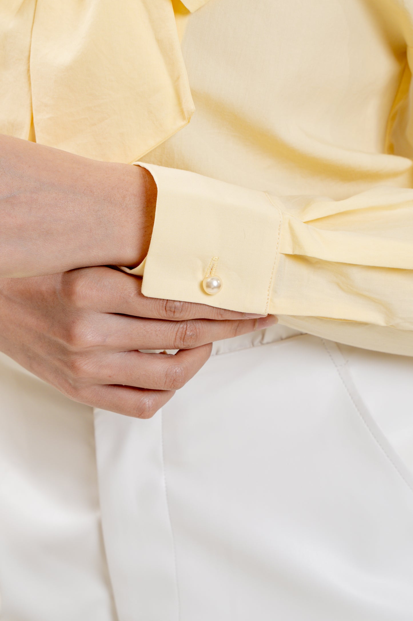 Bow Time Top (Light Yellow)
