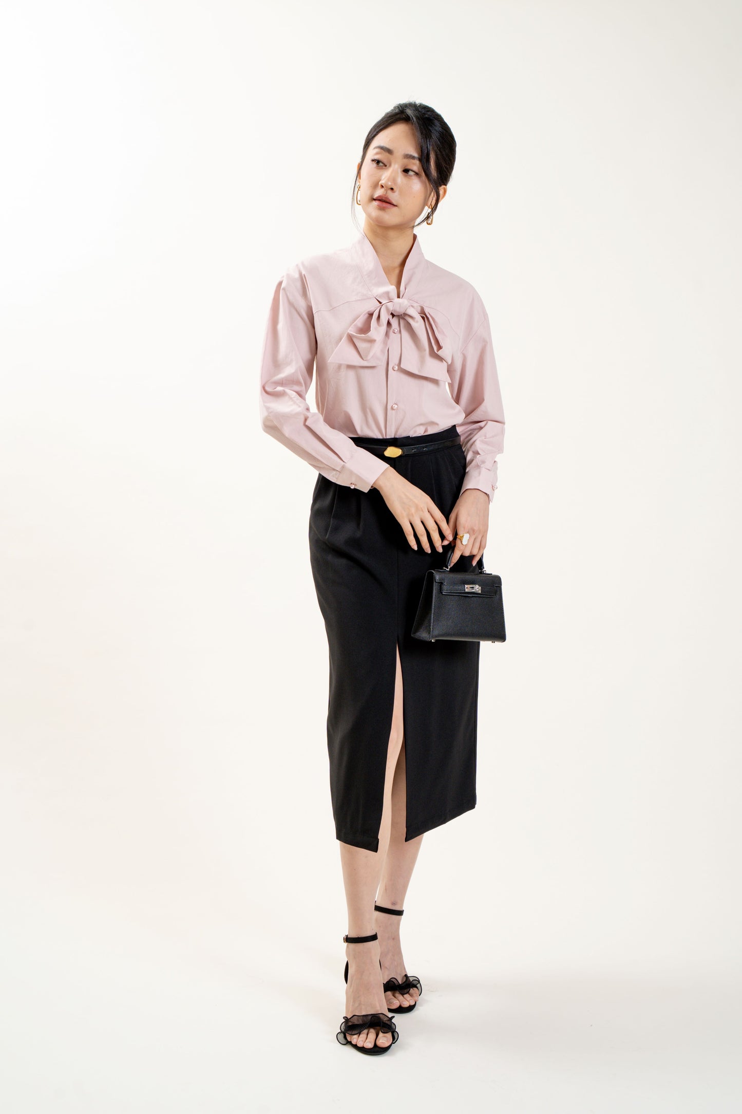 Bow Time Top (Pink)