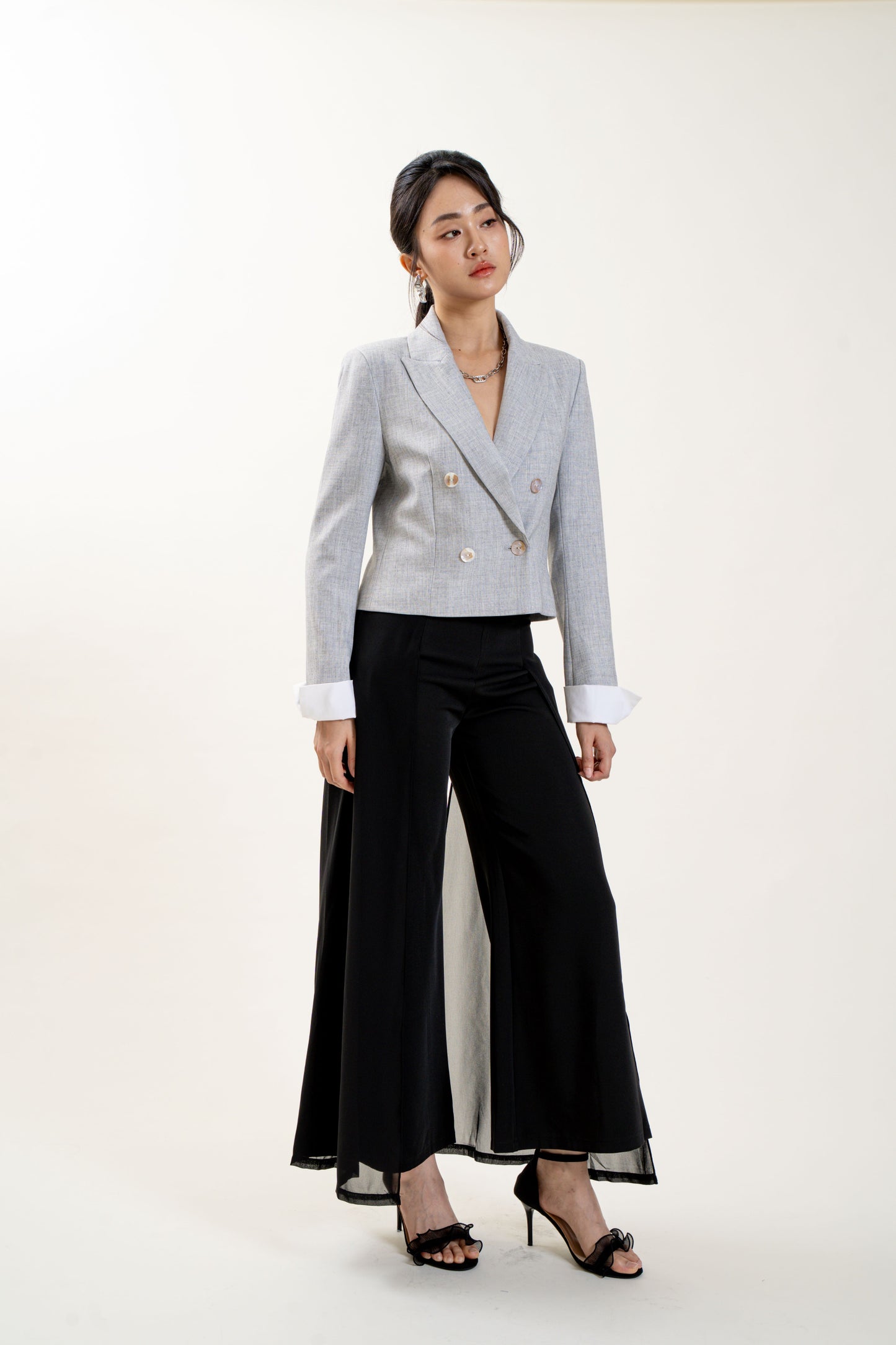 Rosemist Blazer (Light Grey)