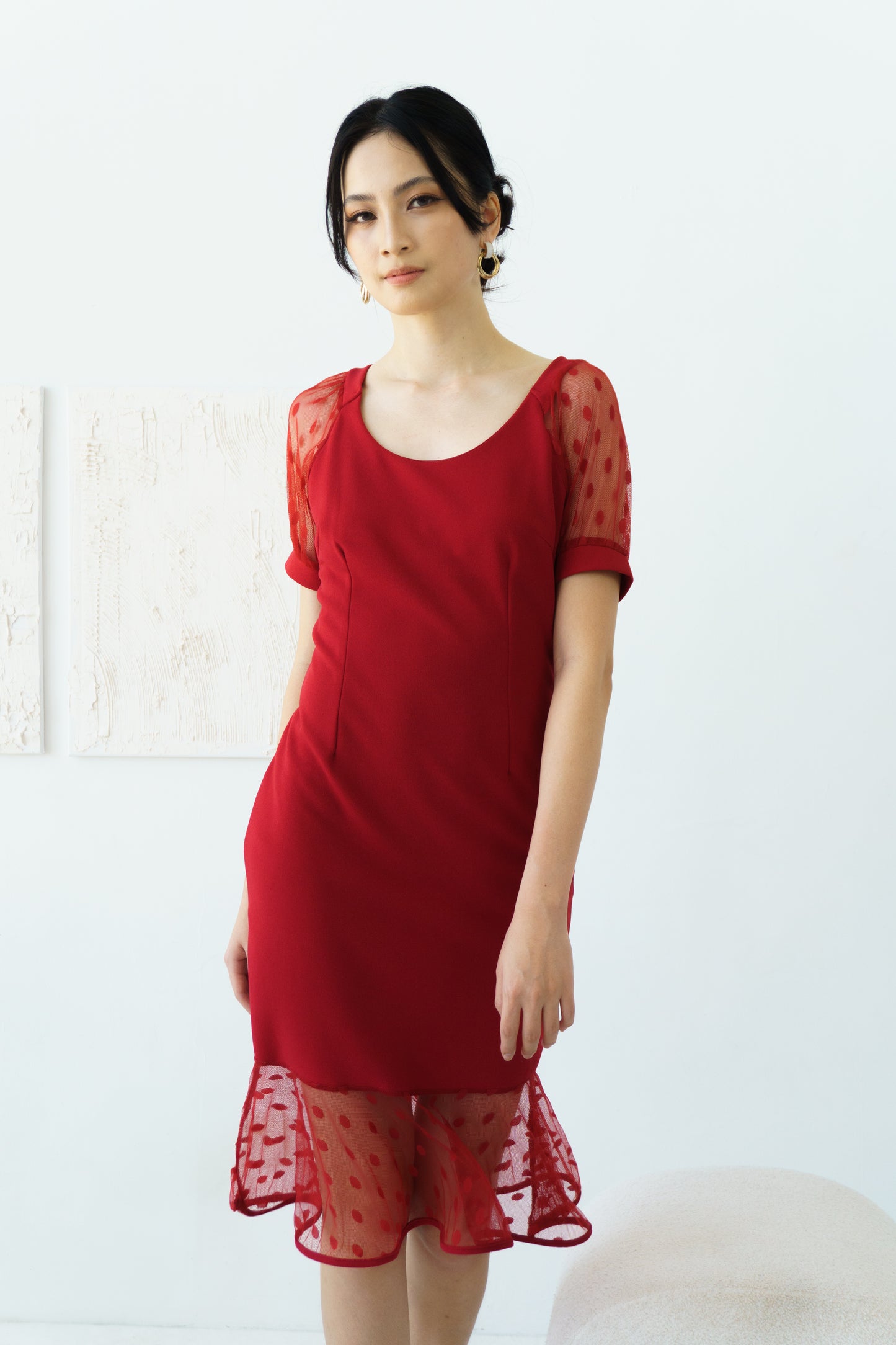 Bella Dress (Red)