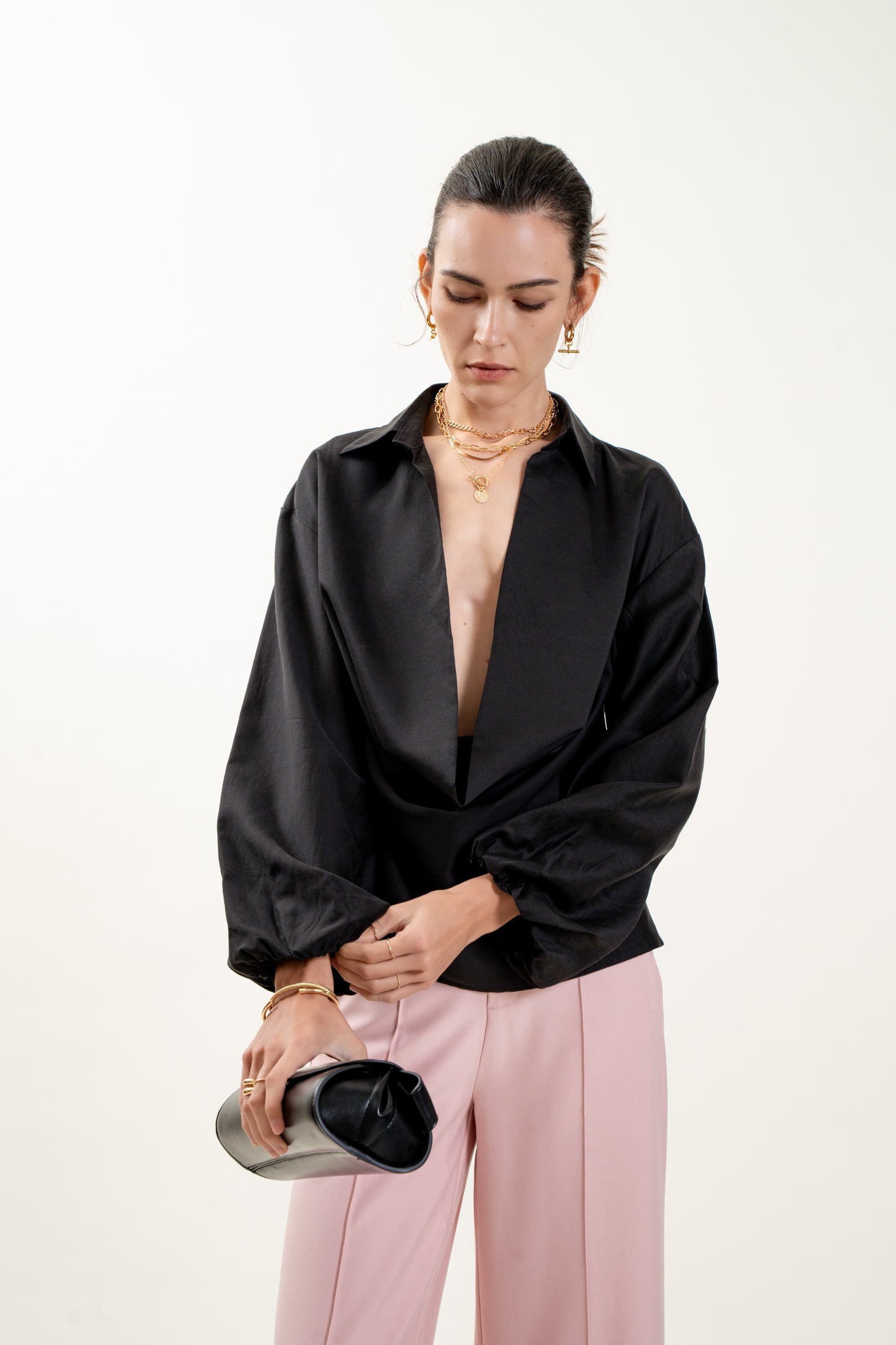 Linéa Top(Black) - Pre Order
