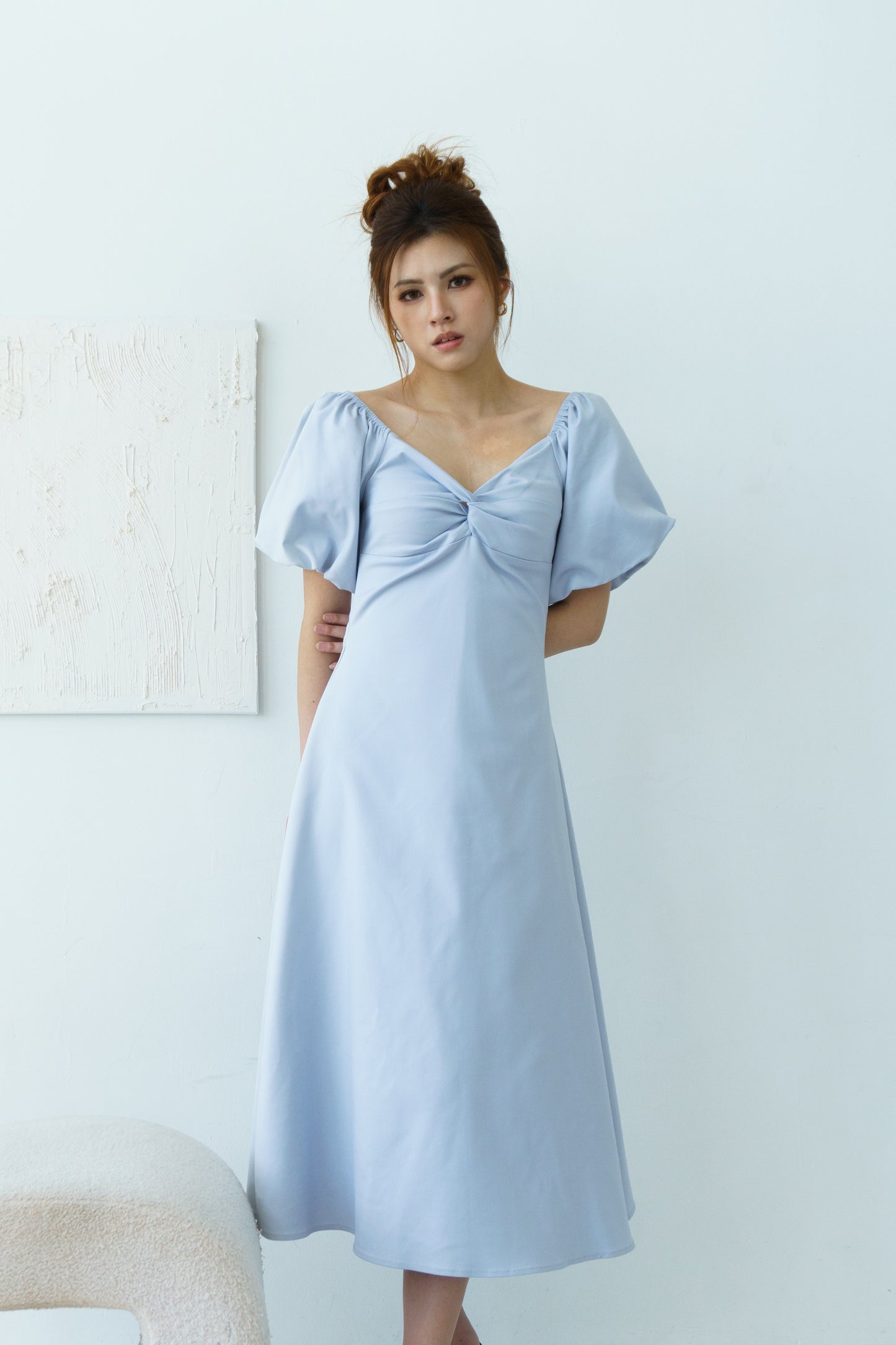 Kaffir Dress (Sky Blue)
