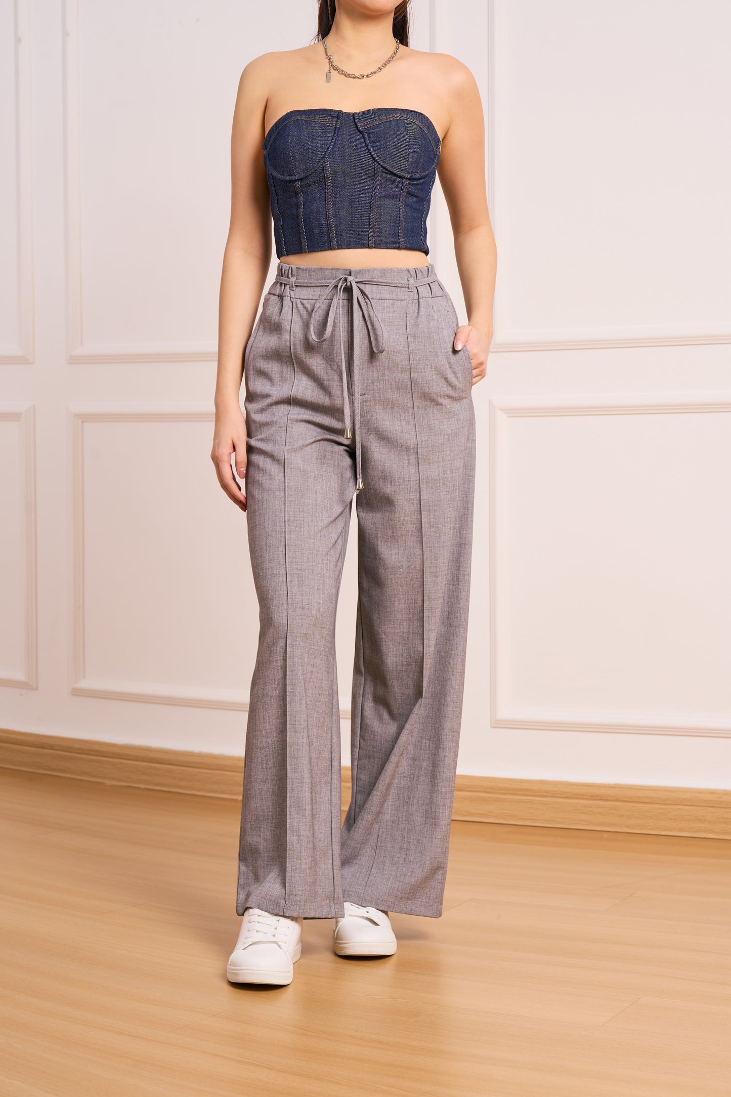 Luna Line Pant(Grey)