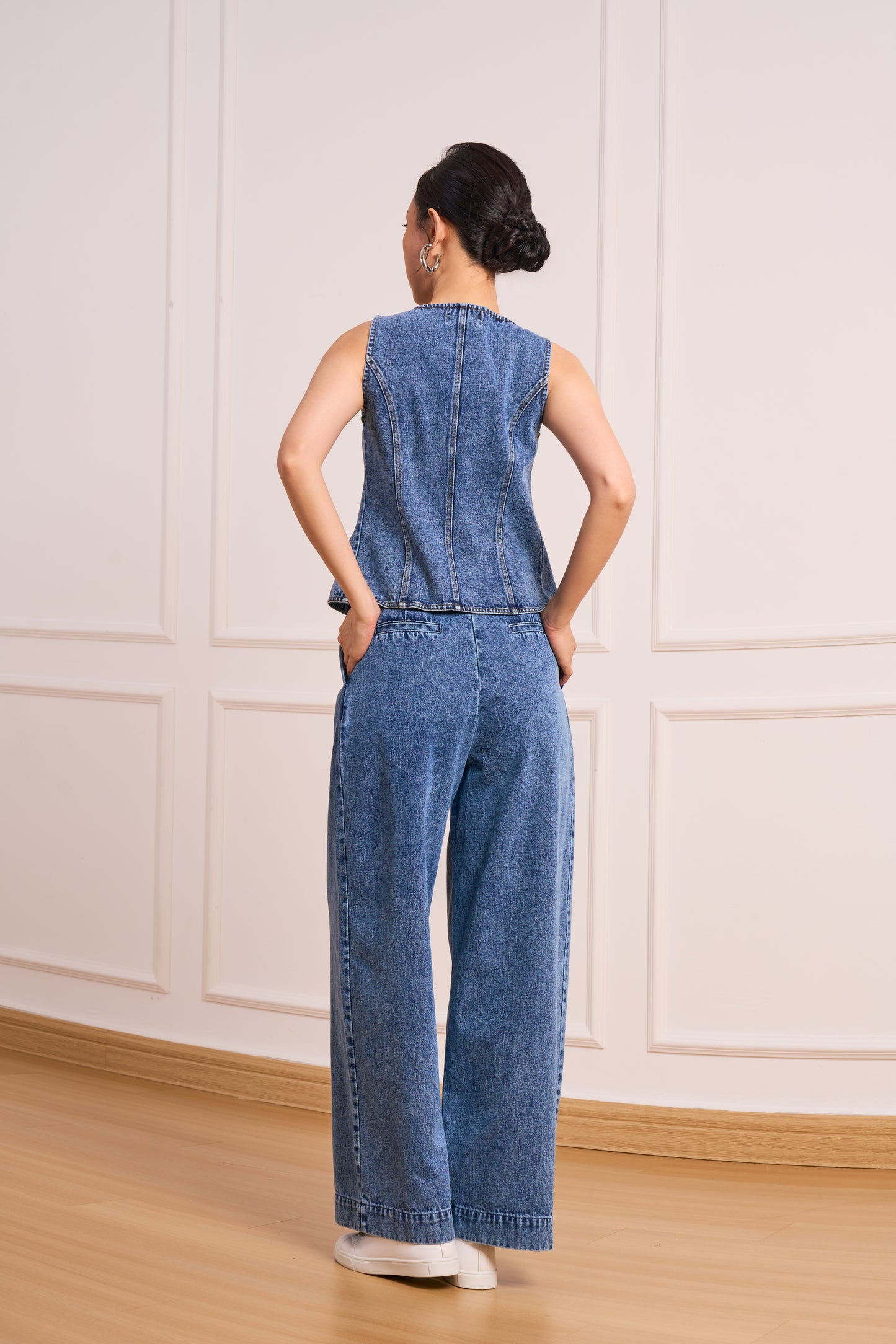 Deno Top(Washed Denim)