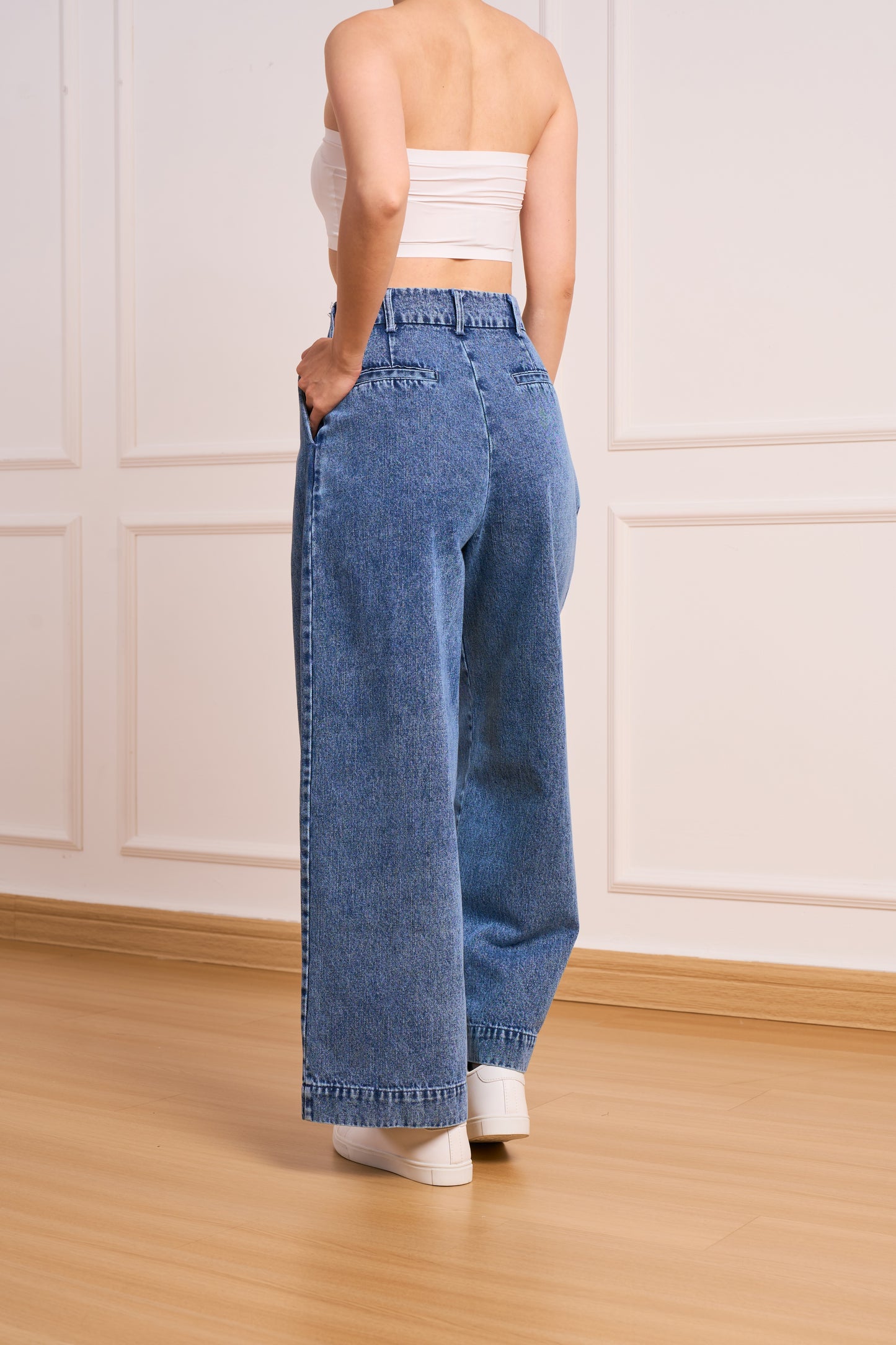 Deno Pant(Washed Denim)