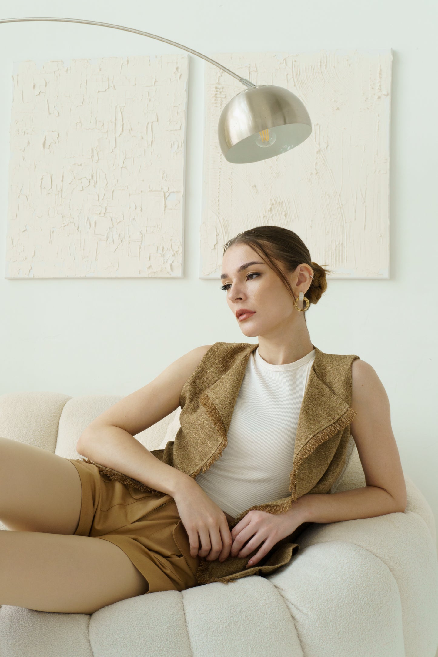 Fringe Cardigan (Cocoa)