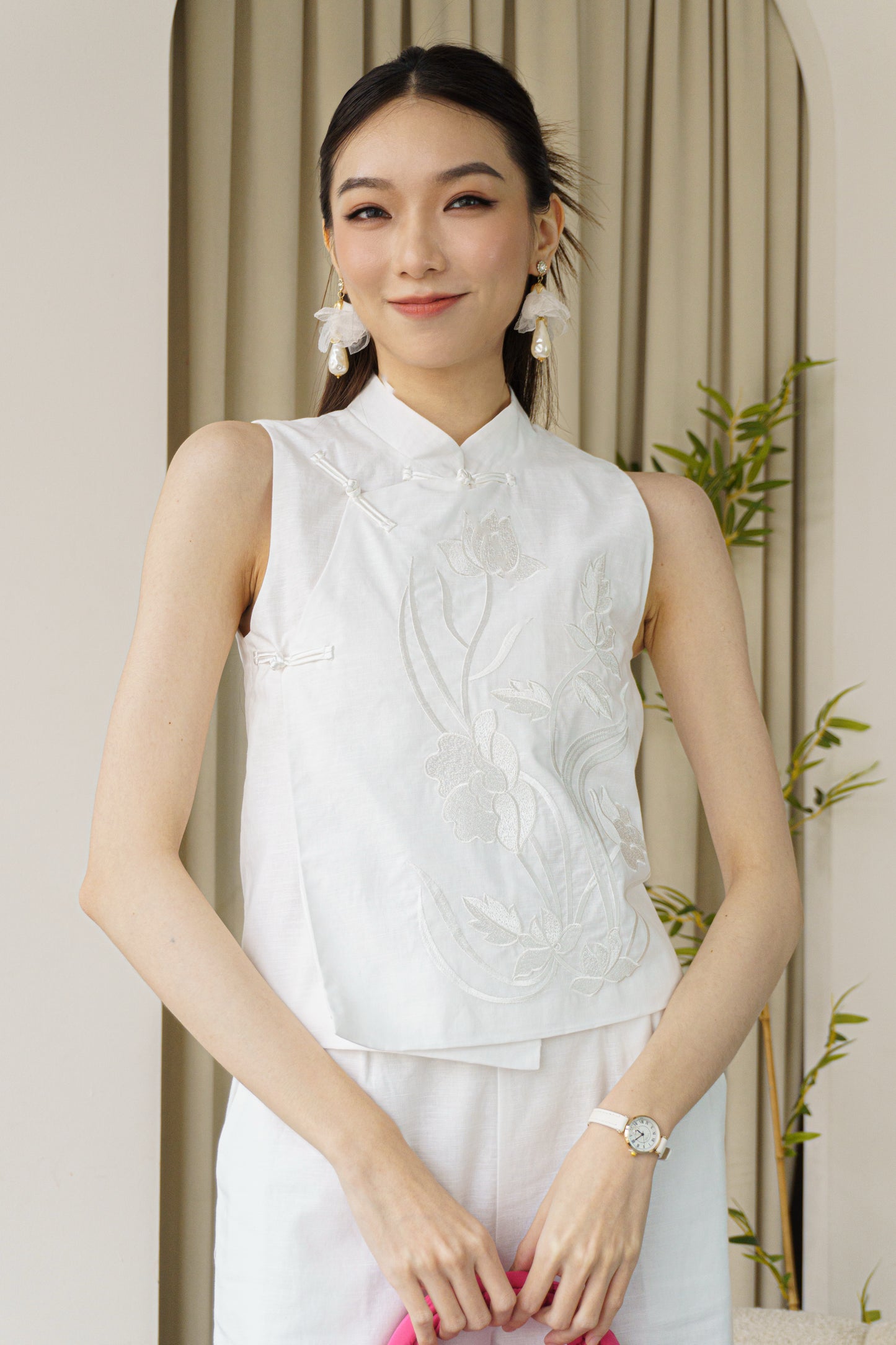Peony CNY Set (White)