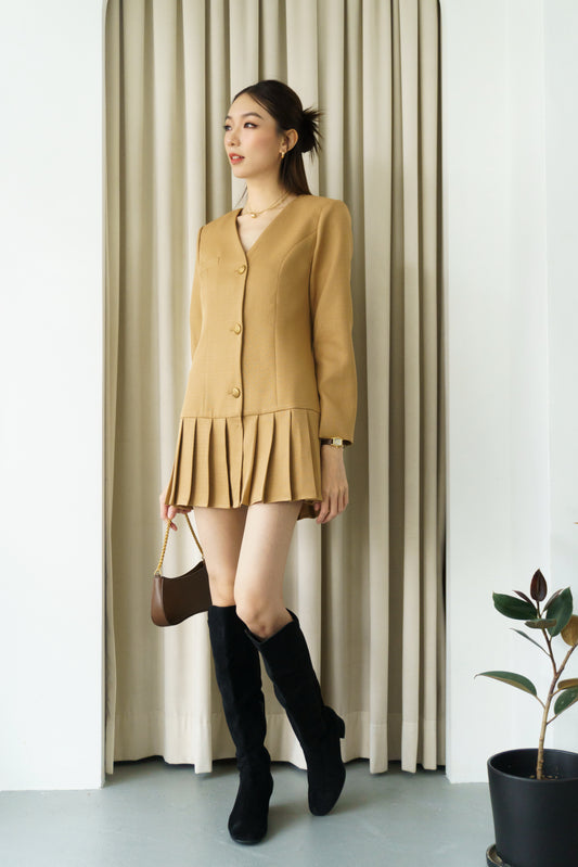 Heiress Dress (Khaki)