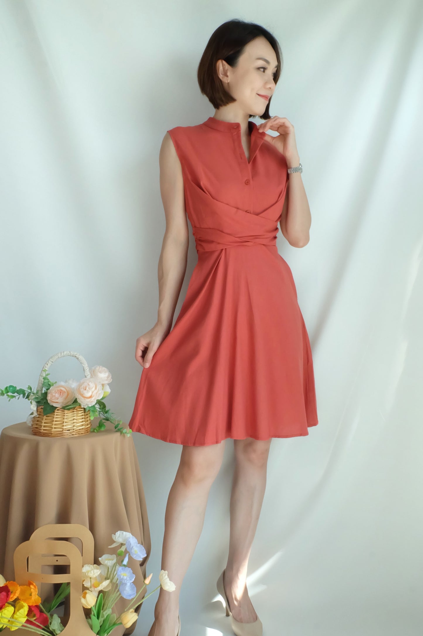 Emmeline Dress (Mandarin)