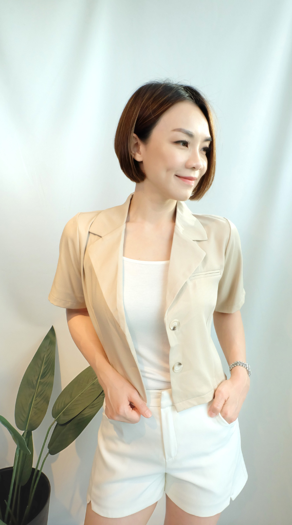 Susan Top (Beige)