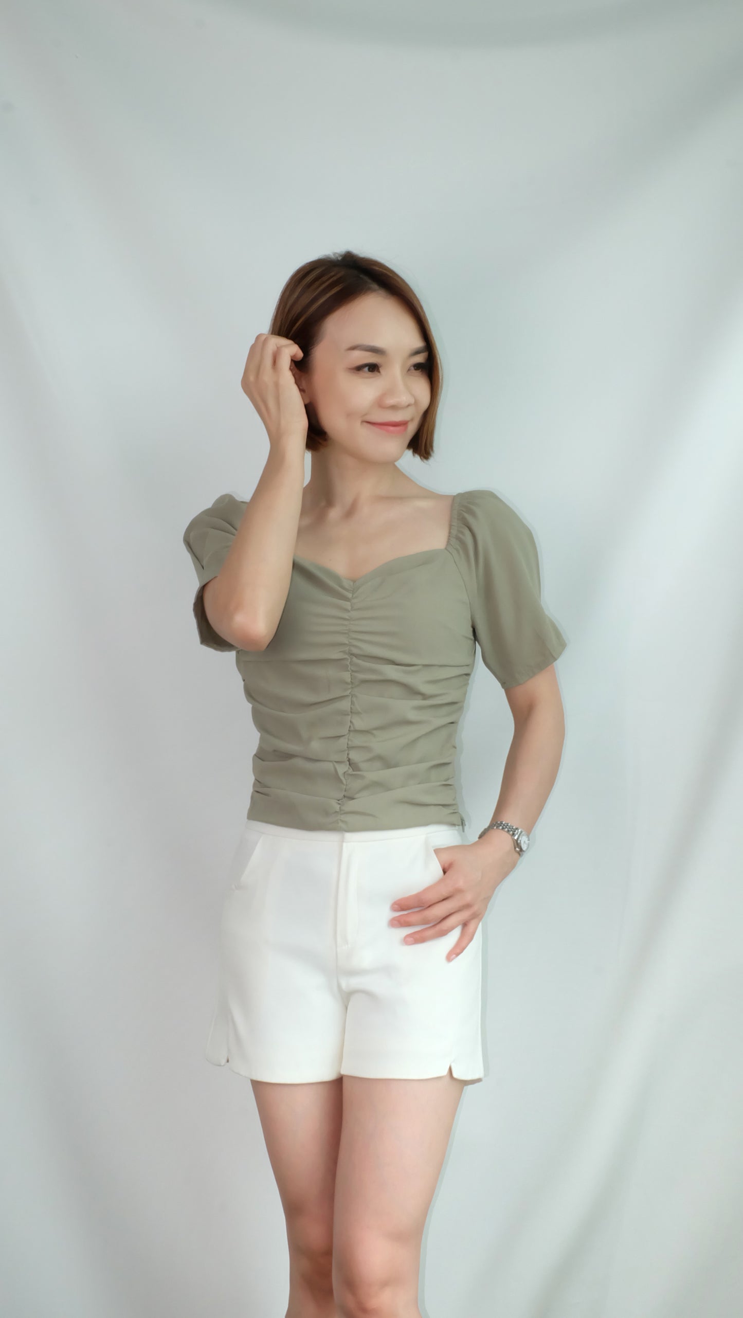 Stephanie Top (Bean Green)