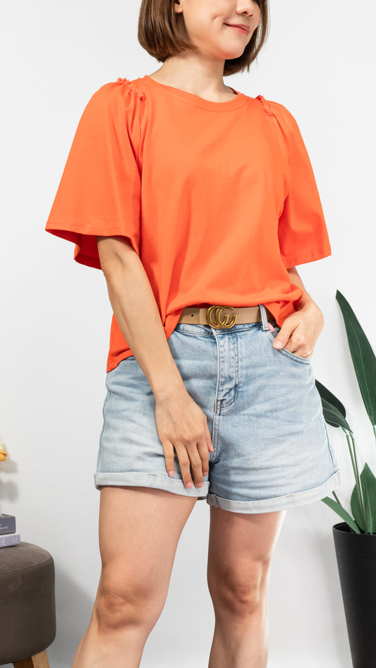 DAHLIA TOP [ORANGE]