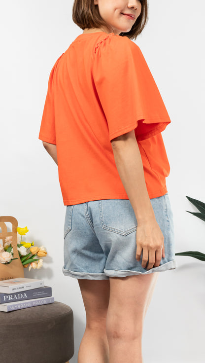 DAHLIA TOP [ORANGE]