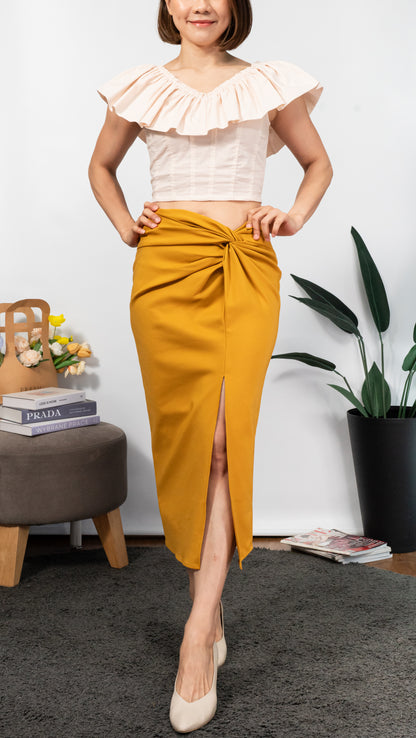 Elyana Skirt (Mustard)