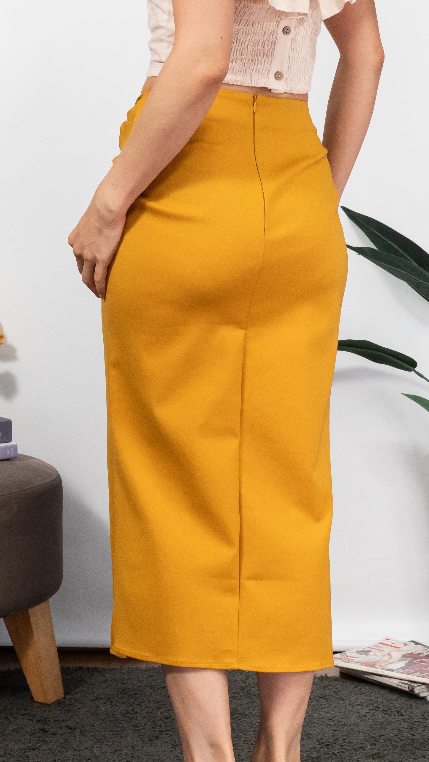 Elyana Skirt (Mustard)