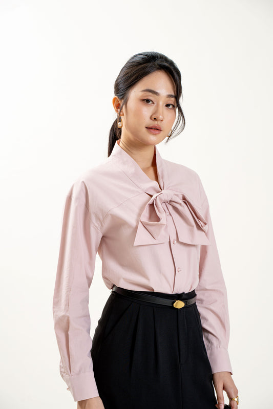 Bow Time Top (Pink)