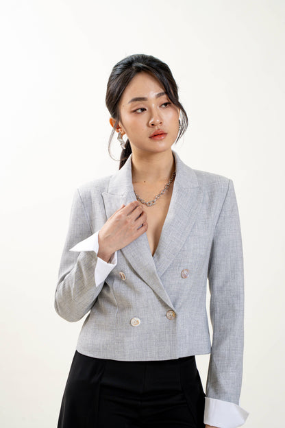 Rosemist Blazer (Light Grey)