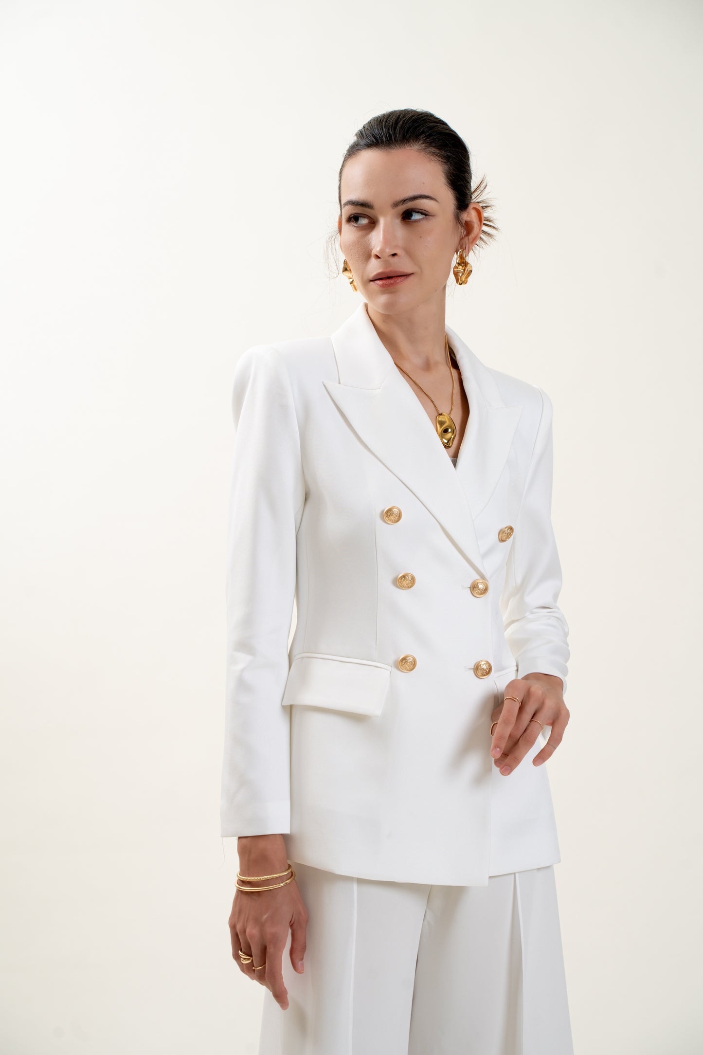 Beaumont Blazer(White) - Pre Order