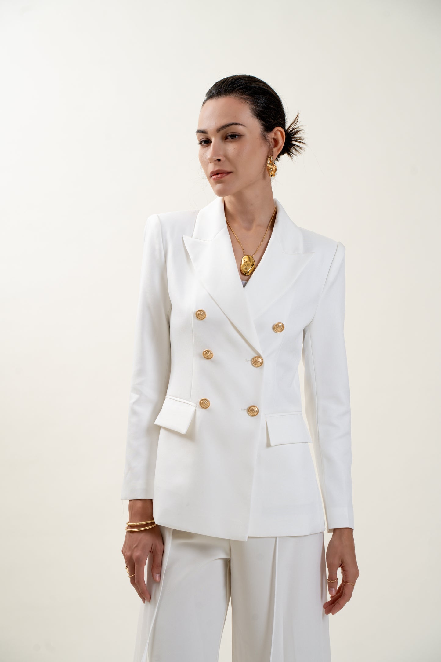 Beaumont Blazer(White) - Pre Order
