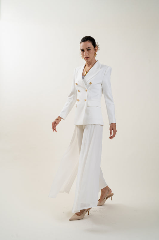 Ethereal Flow Pants (White)