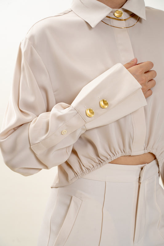 Gilded Pearl Top (Pearl)