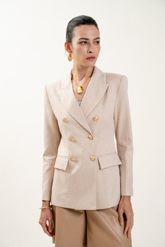 Beaumont Blazer(Beige) - Pre Order