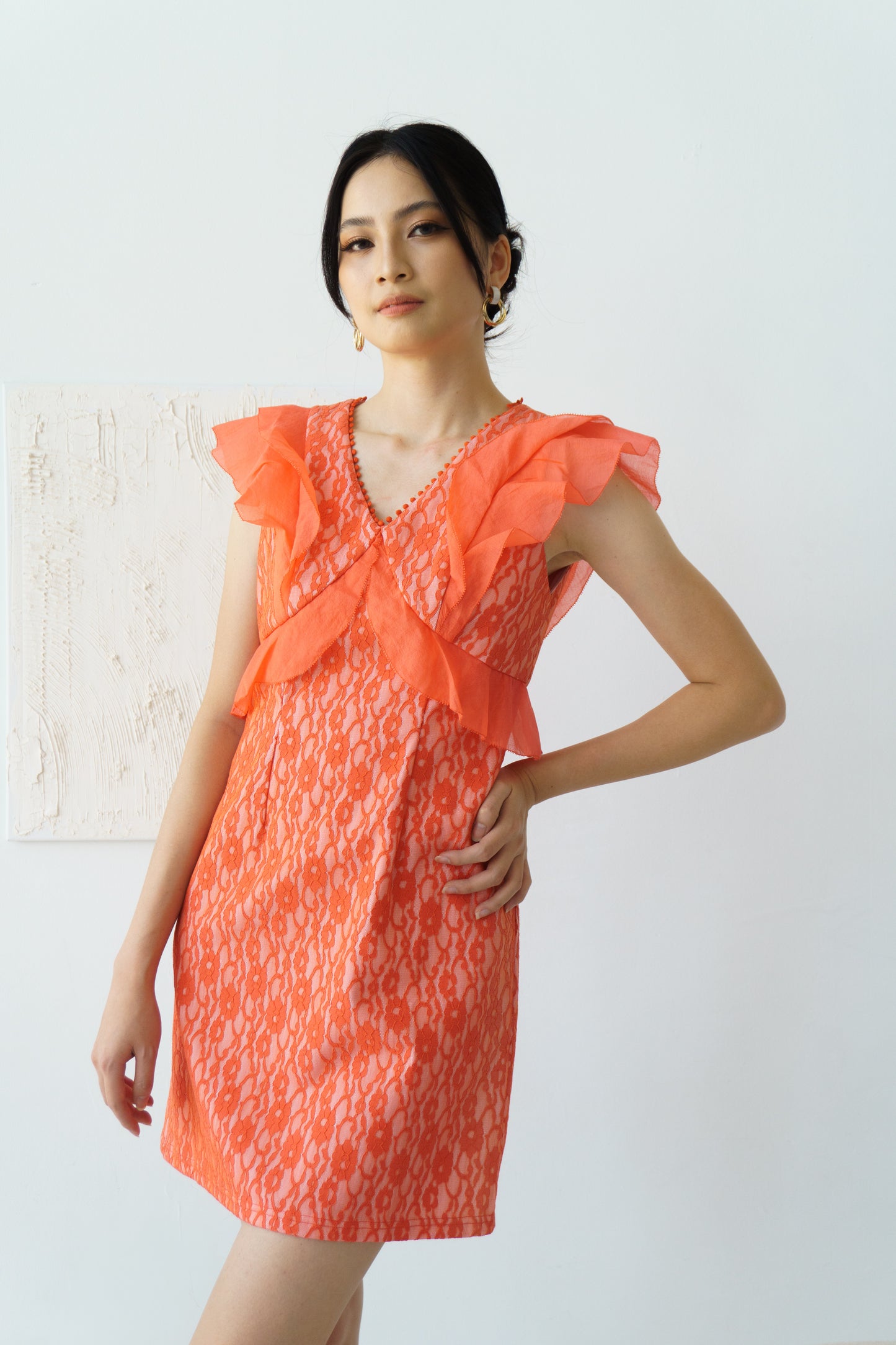 Odette Dress (Orange)