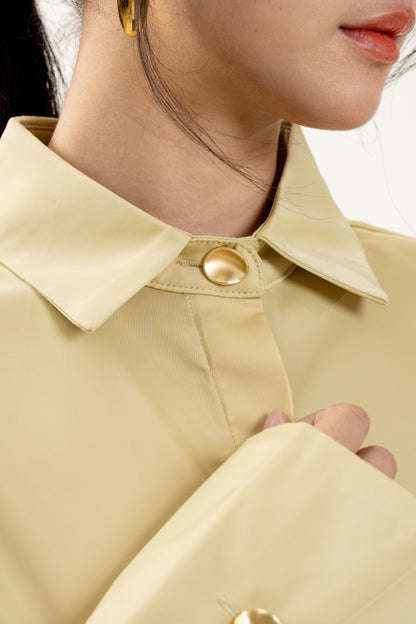 Gilded Pearl Top (Olive)