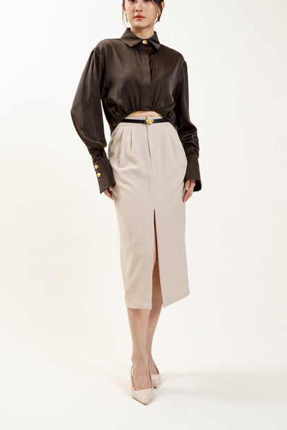 Modé Skirt (Beige)