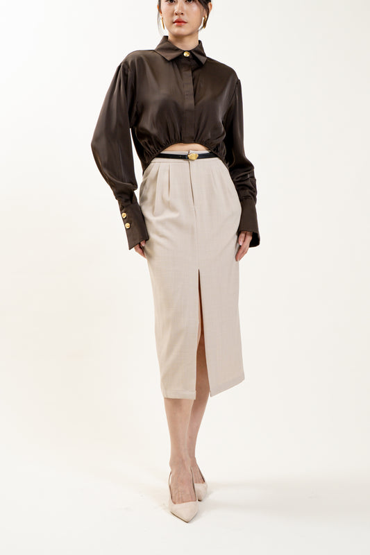 Modé Skirt (Beige)