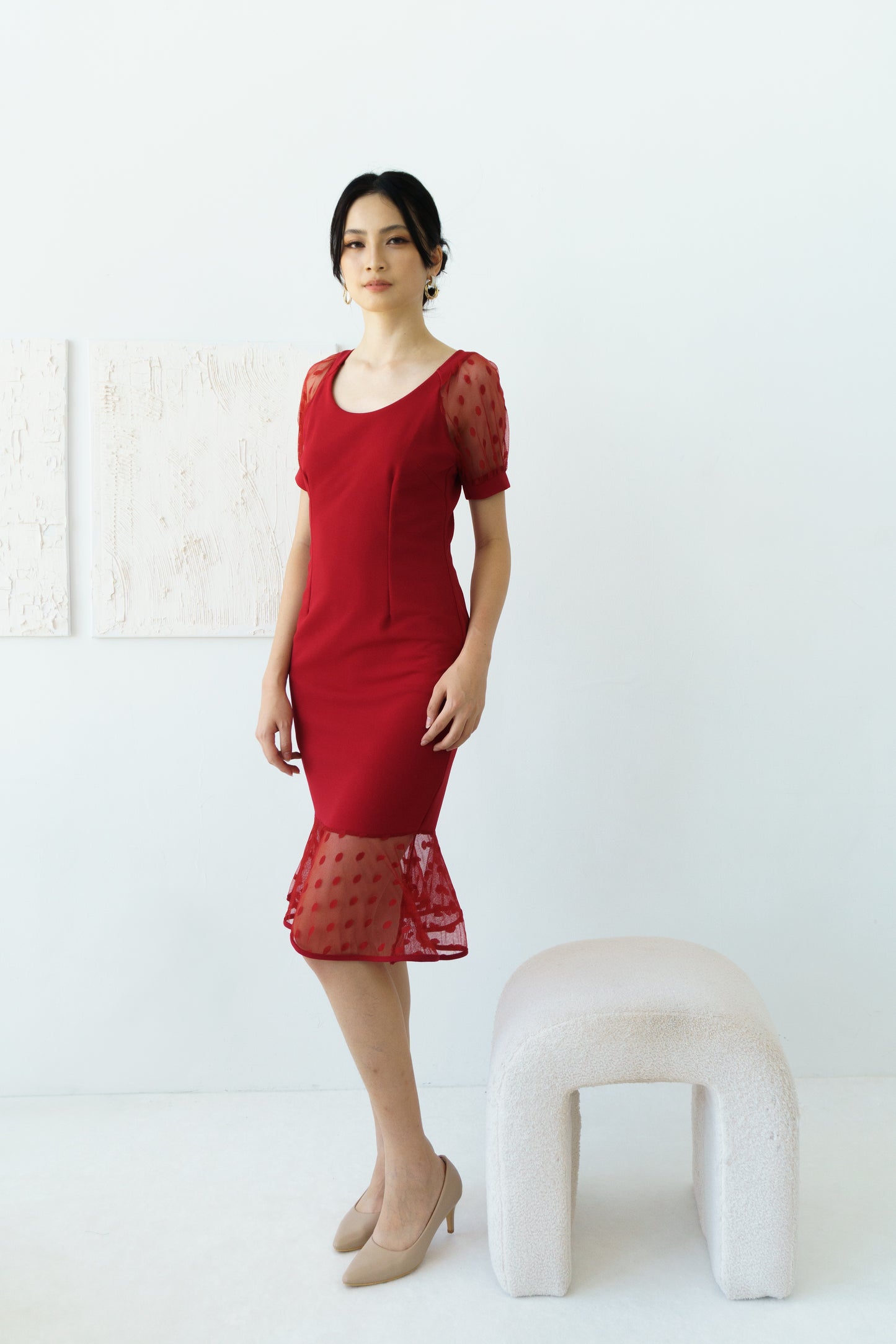 Bella Dress (Red)