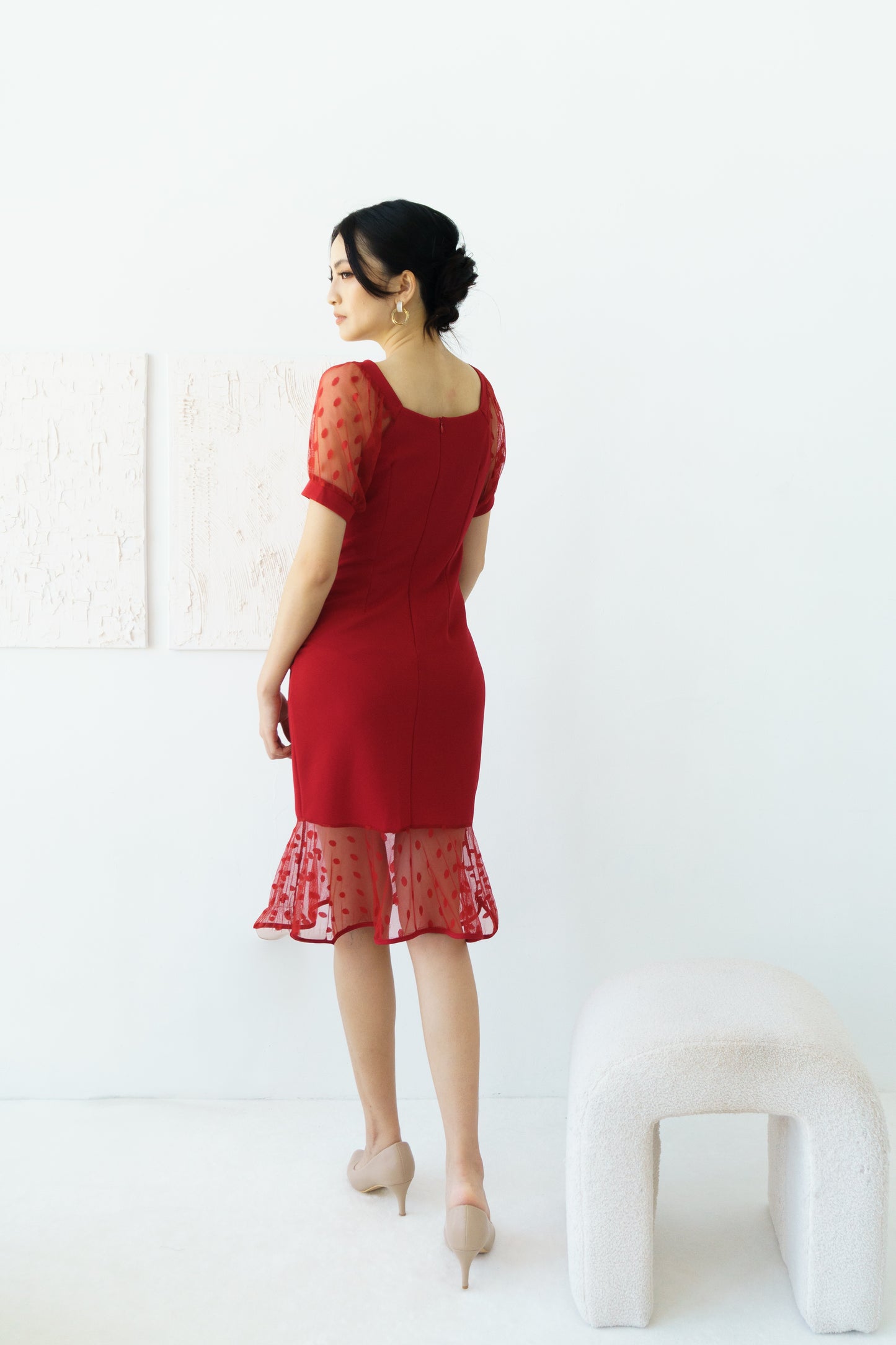 Bella Dress (Red)