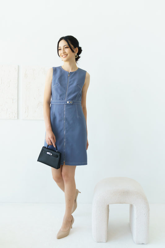 Aspen Dress (Blue)