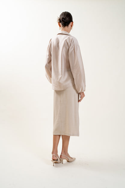 Linéa Top(Beige) - Pre Order