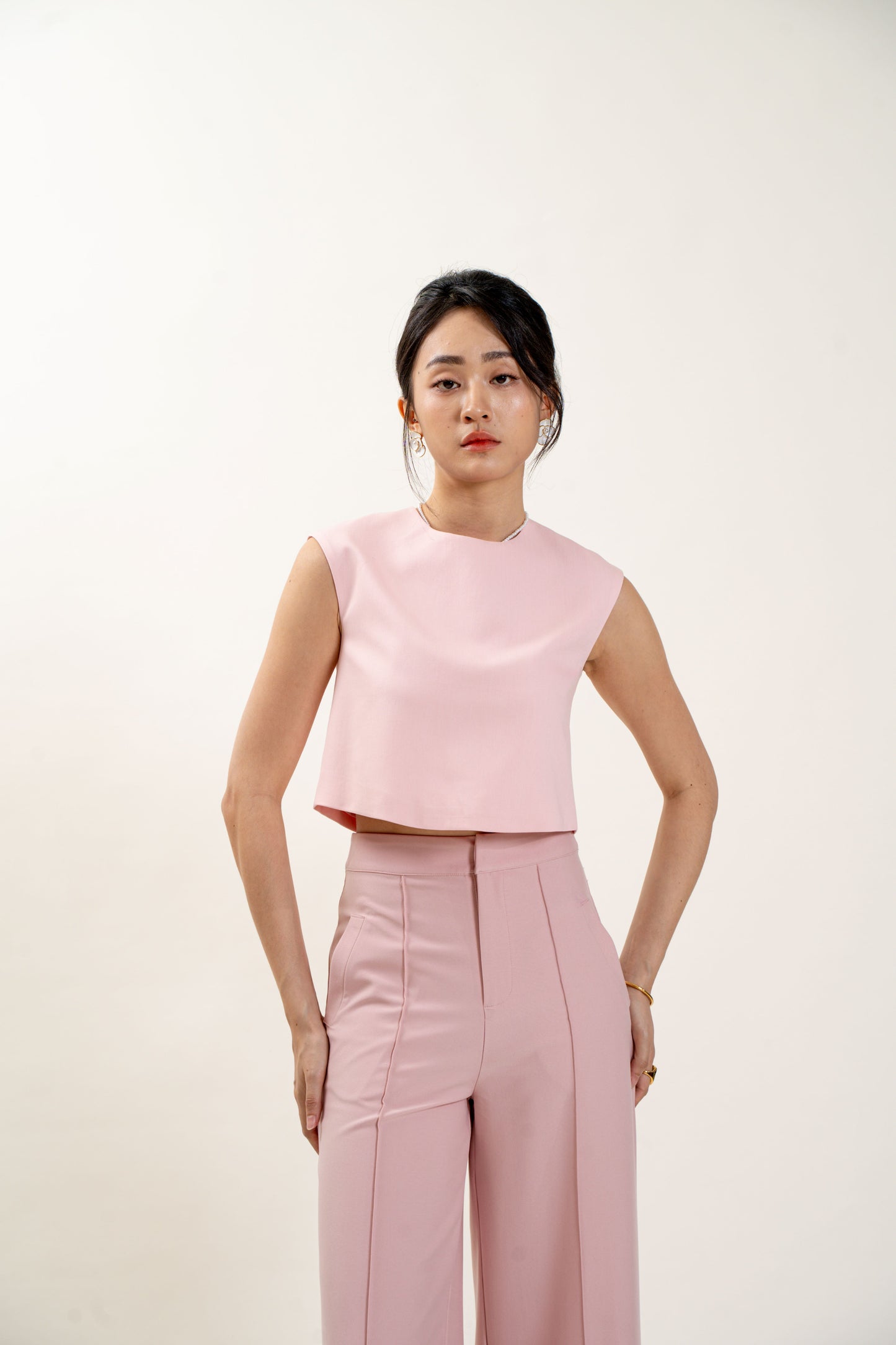Chic Sleeveless Chip (Pink)