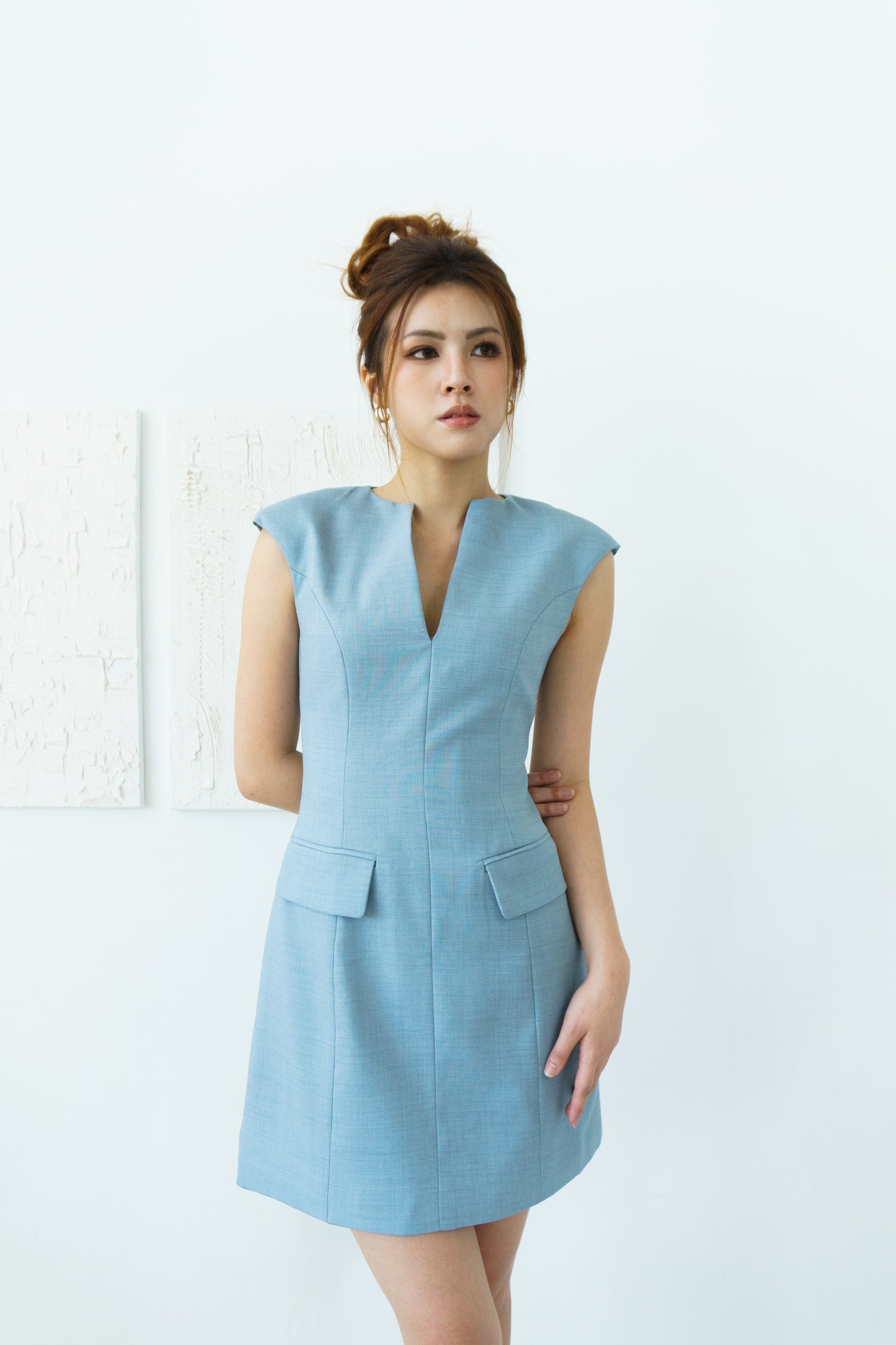 Urban Chic Dress (Blue)
