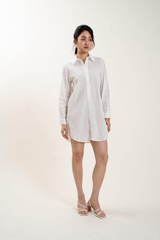 LongLine Top(White) - Pre Order