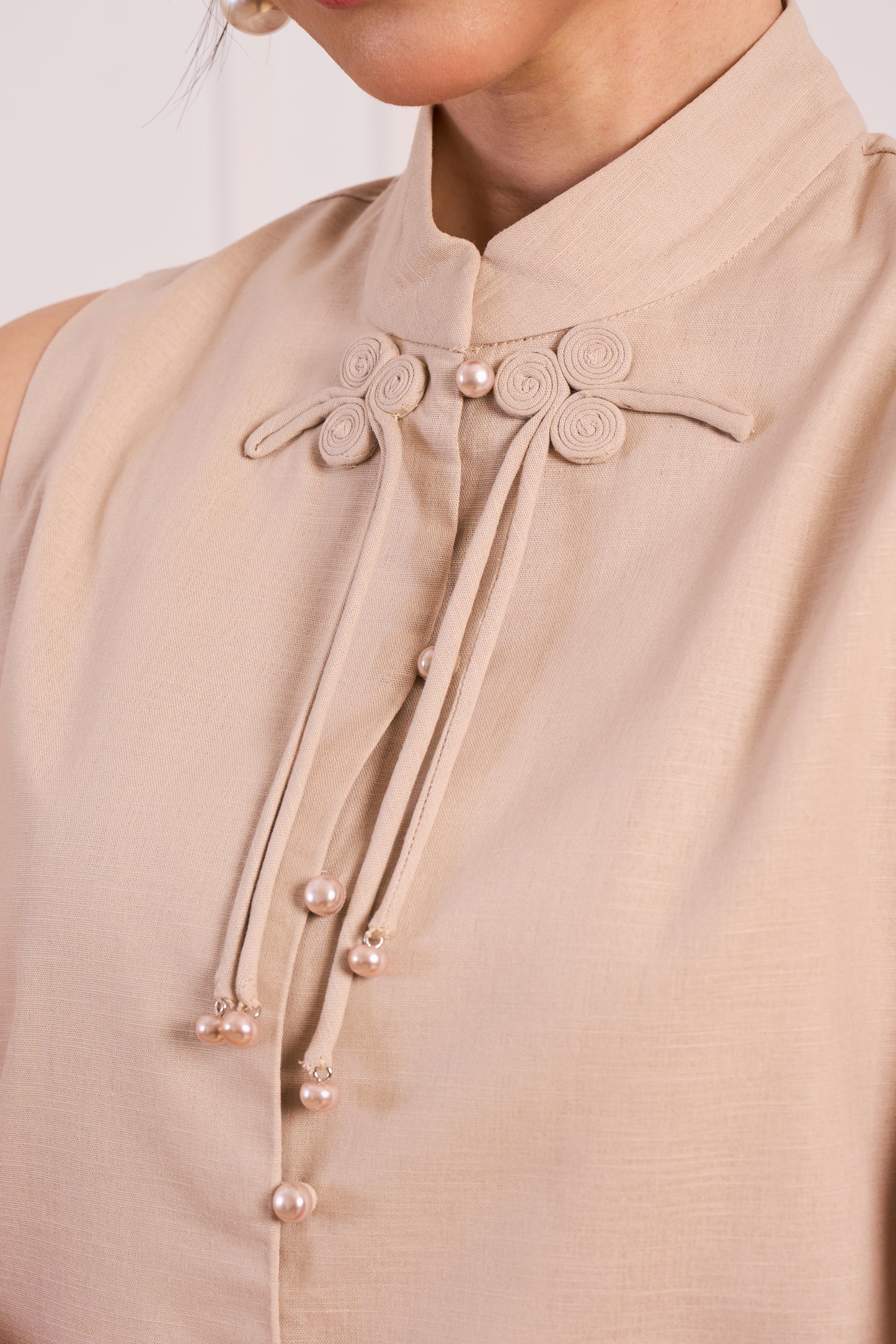 Oriental Knot Set(Beige)