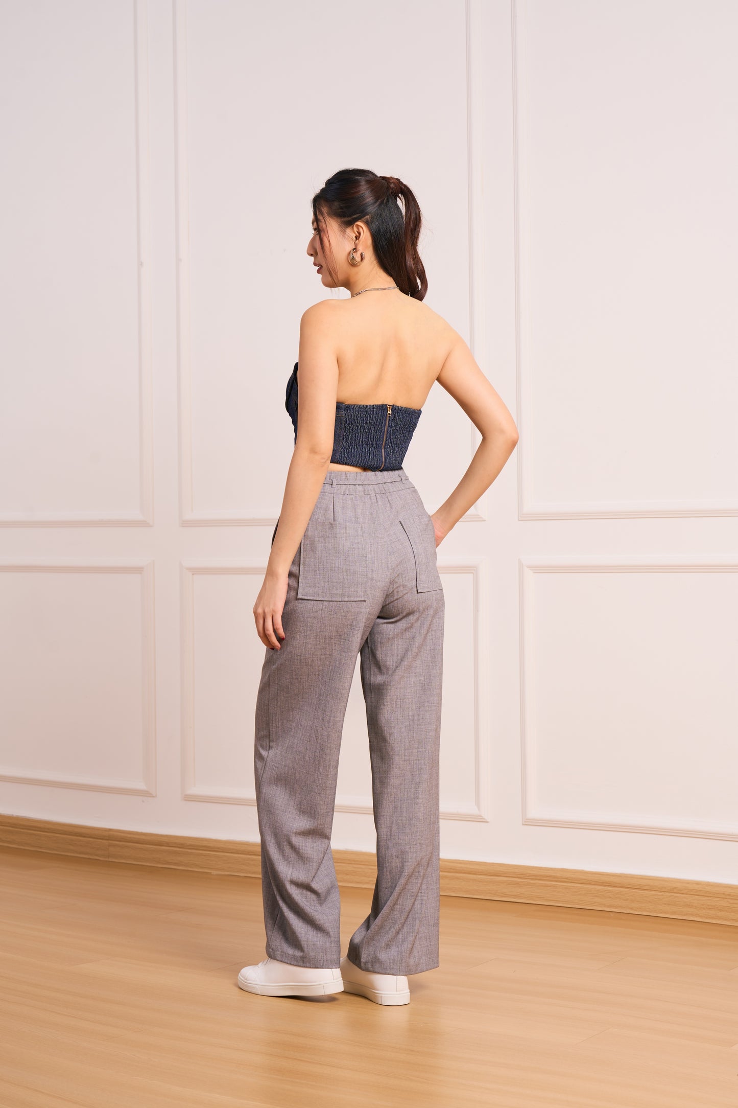 Luna Line Pant(Grey)
