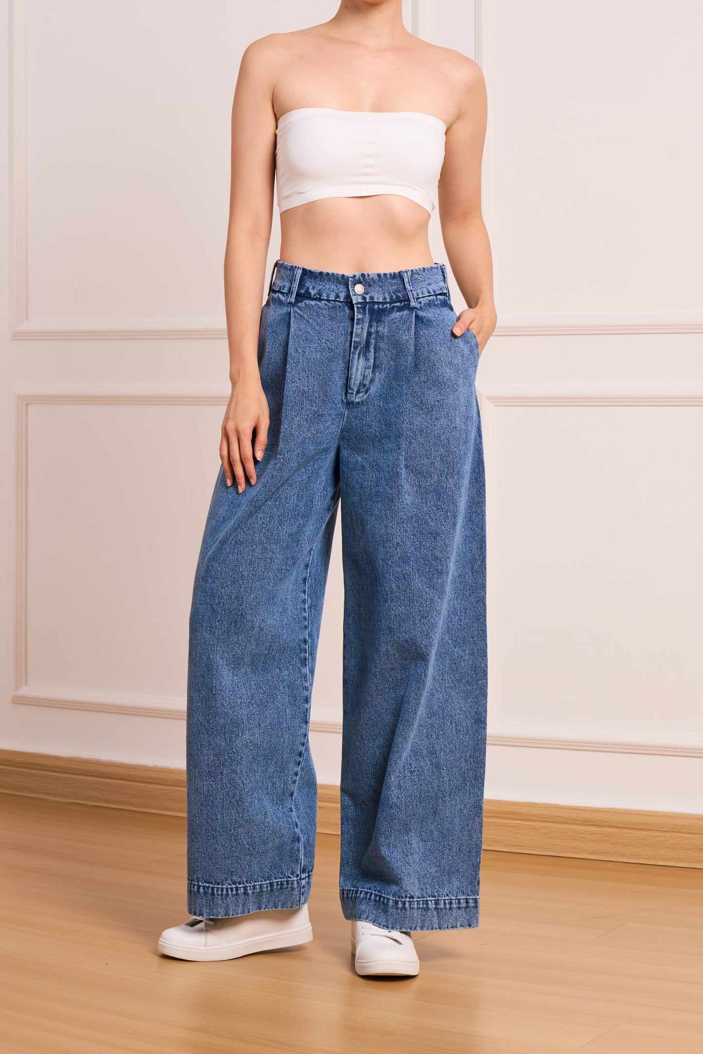 Deno Pant(Washed Denim)