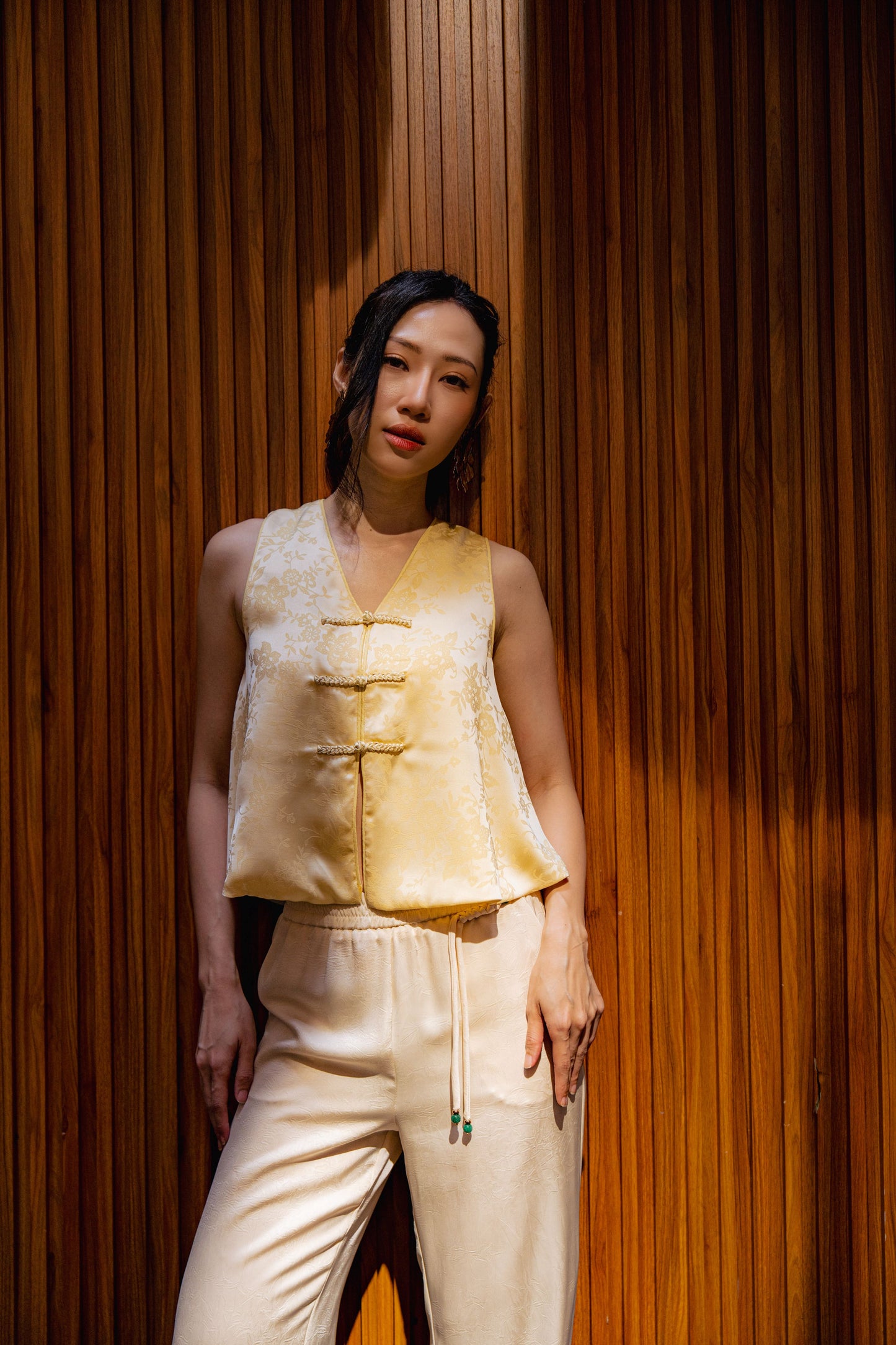 Yun Sleeveless Top(Yellow)