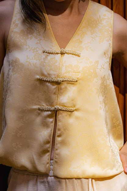 Yun Sleeveless Top(Yellow)