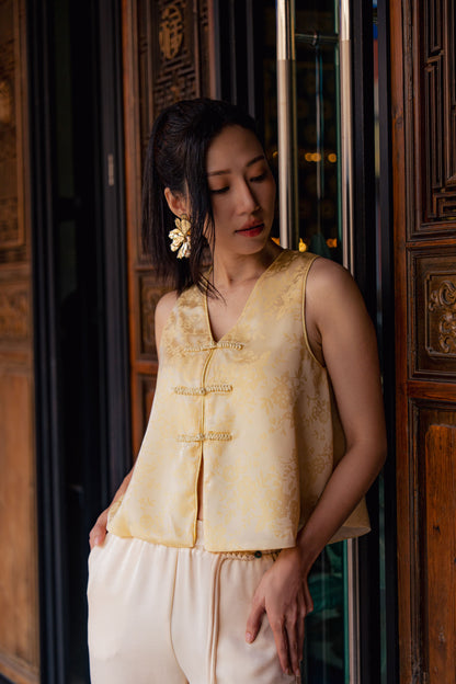 Yun Sleeveless Top(Yellow)