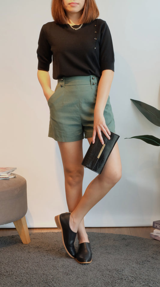 Brice Knit Top (Black)