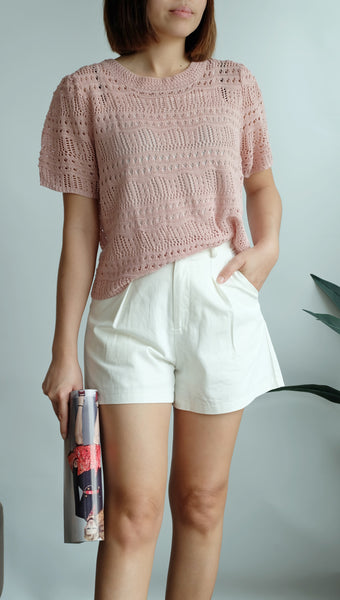 Willow Knit Top [Pink]
