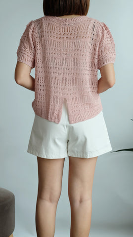 Willow Knit Top [Pink]