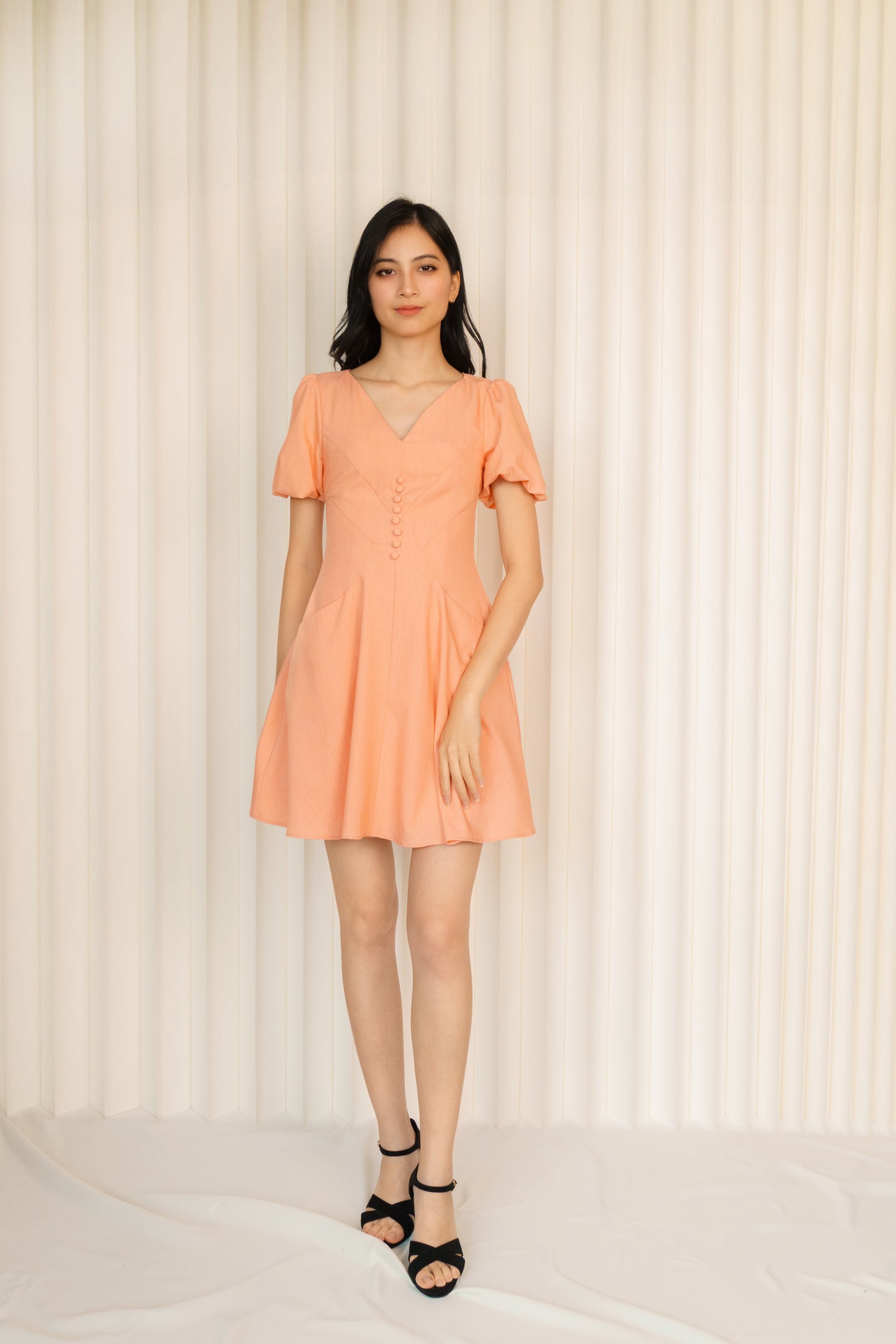 Alyssum Dress (Pale orange)