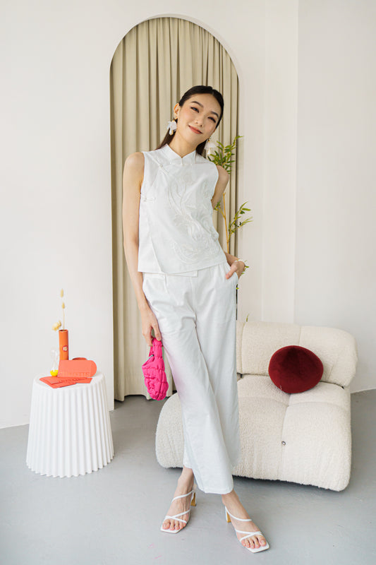Peony CNY Set (White)