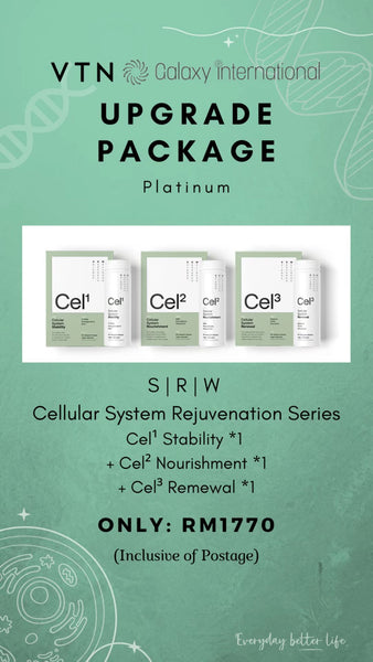 【铂金礼包】SRW Cel¹ + Cel² + Cel³ 细胞焕新胶囊60粒